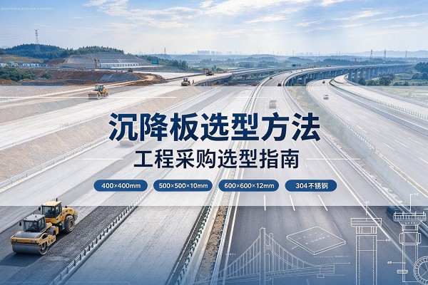 宁远沉降板选择方法