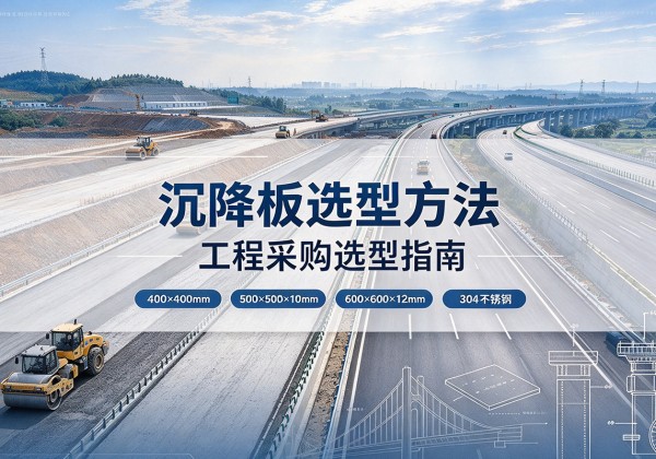 宁远沉降板选择方法